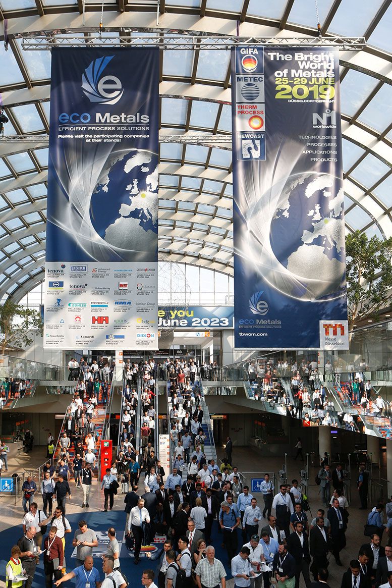 GIFA, METEC, NEWCAST, THERMPROCESS 2019: The Bright World Of Metals ...